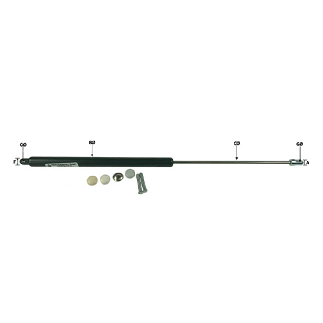 Dometic Heki 2 replacement gas strut 4460000080 Stabilus 40N black