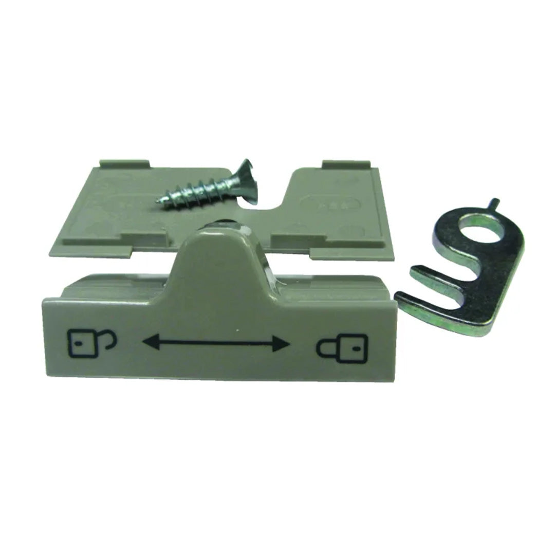 Dometic RM7 fridge door lock complete 241275730 for RM7270 RM7400 RM7605 caravan motorhome