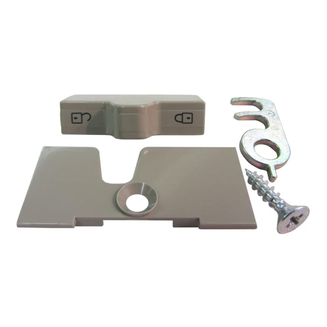 Dometic RM7 fridge door slider lock 241275760 for RM7270 RM7290 RM7400 RM7605 caravan motorhome