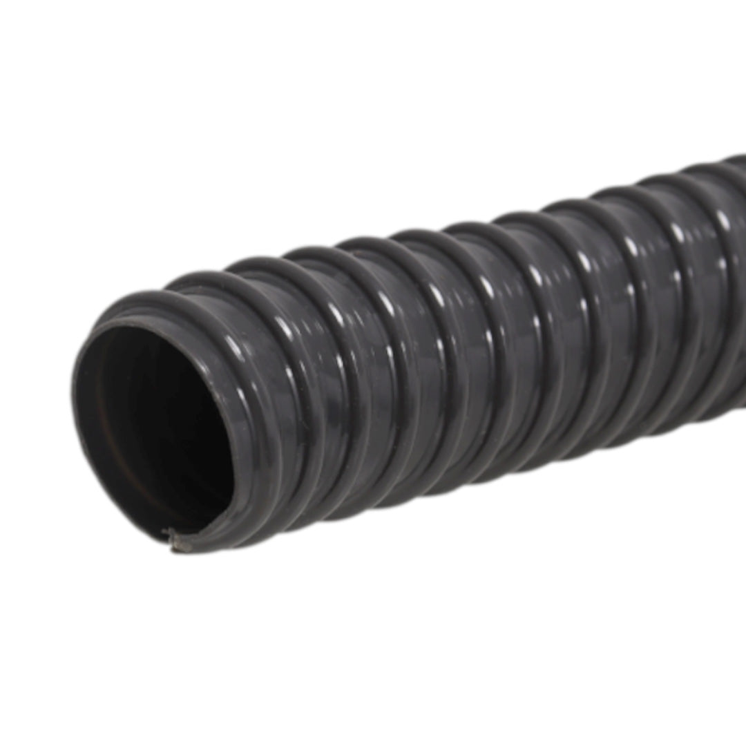 Fawo 25mm convoluted PVC waste water hose pipe dark grey caravan motorhome drainage pipe