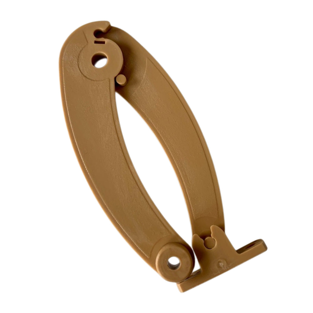 FAWO Brown Plastic Locker / Cupboard Door Stay 01606T04088