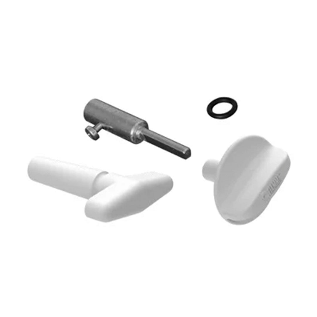 Fiamma Vent 40 knobs and extension kit 98683W116 in neutral white