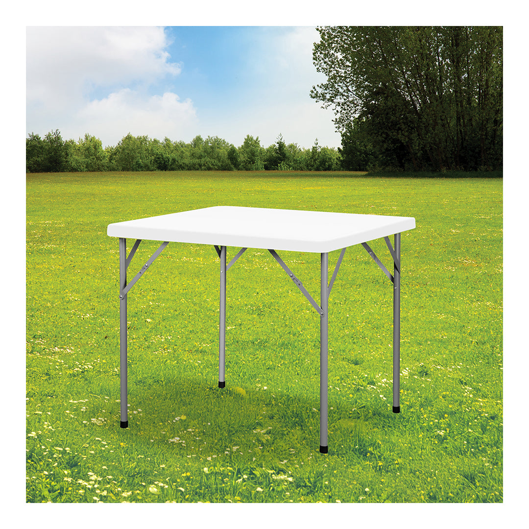 Leisurewize folding camping table for 4 people 88x88cm for picnics and outdoor use for sale online UK