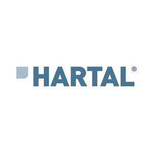 Hartal HSC right hand inner door lock in grey, suitable for campervan and caravan doors