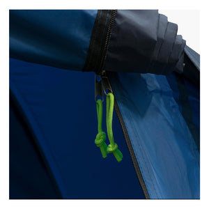 pacious dome tent ideal for camping trips with gear, boots, and rucksacks