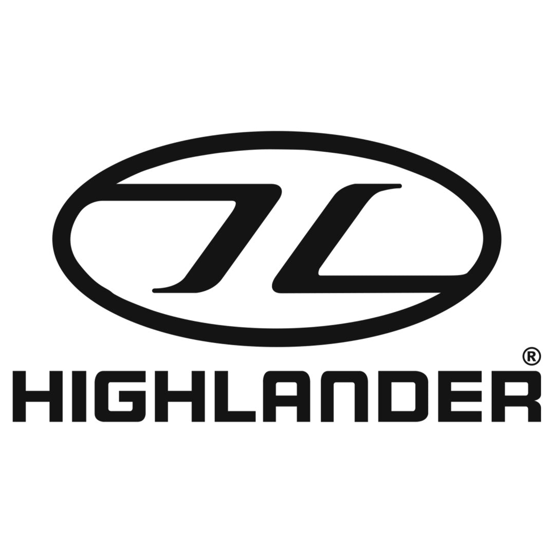 Highland brand logo - trusted supplier of outdoor gear, camping equipment, and caravan accessories