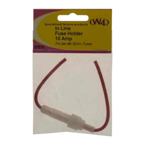 Buy W4 In-Line Fuse Holder for 32mm Fuses - 10A | ThomasTouring.co.uk