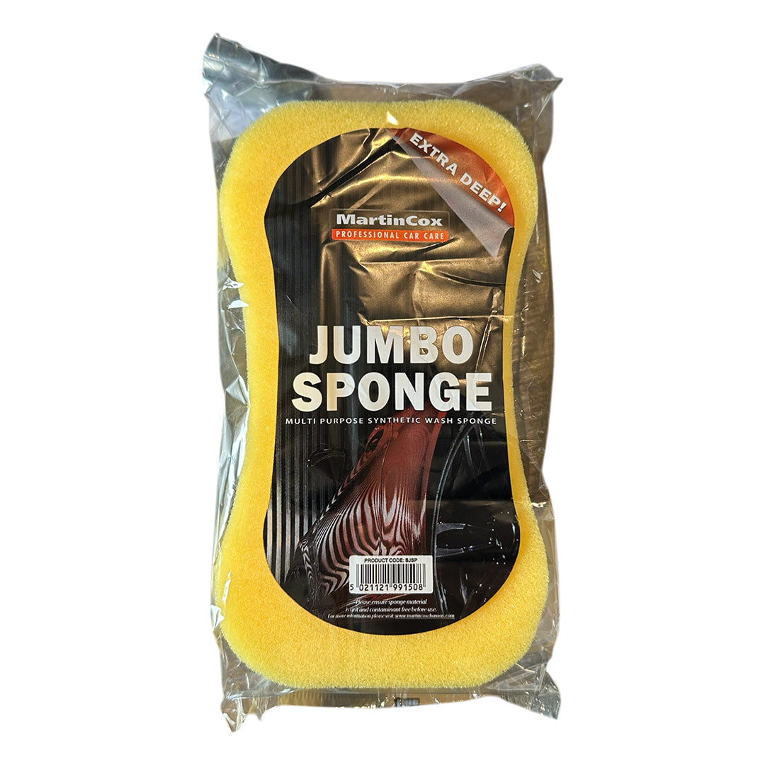 Jumbo car wash sponge for caravan, motorhome, car and motorbike cleaning