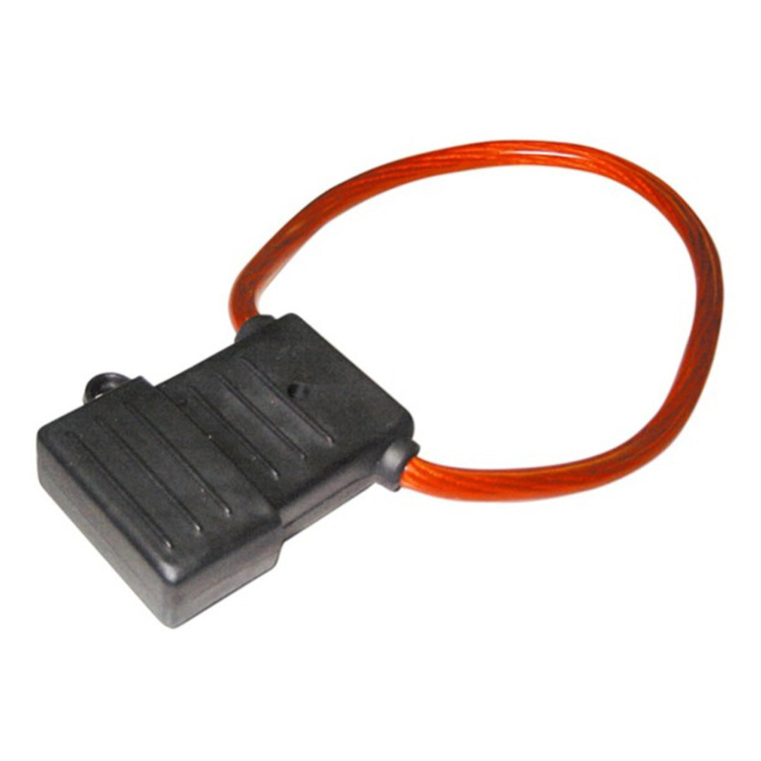 12v maxi blade fuse holder inline with cable and protective cover pwn730