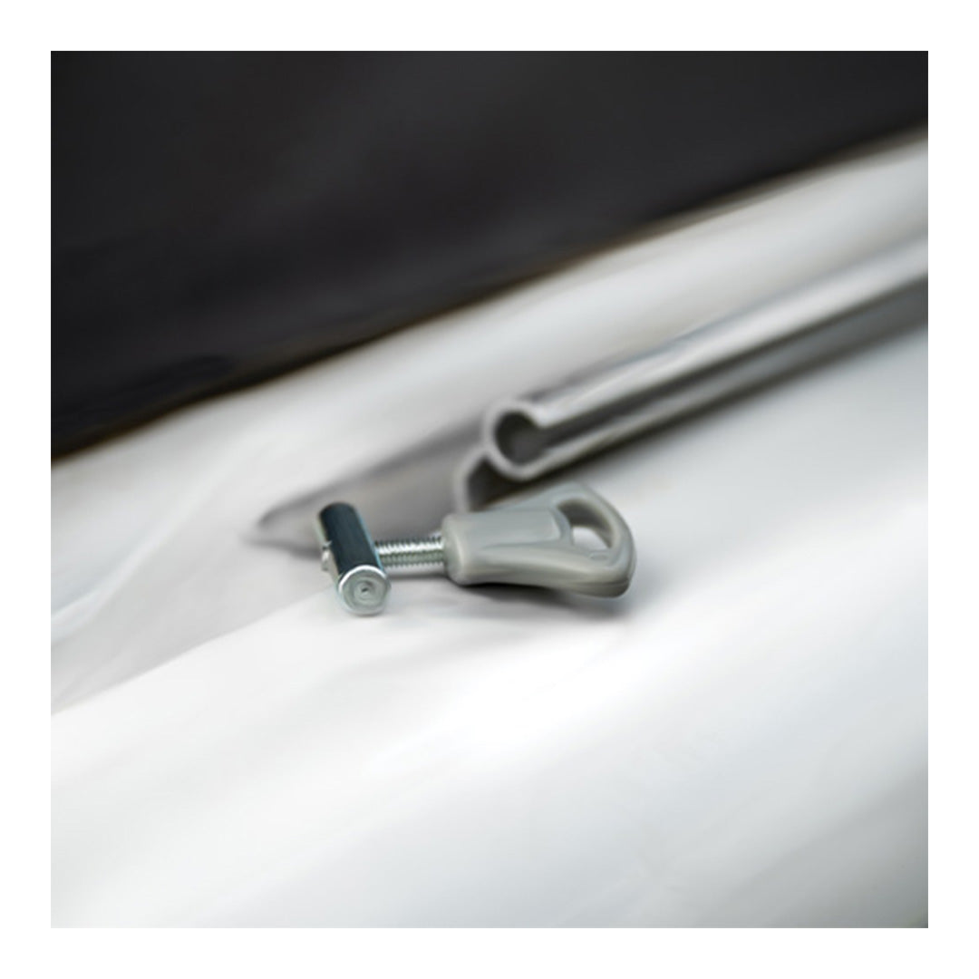 Durable Maypole 6mm awning rail stoppers designed to secure kador strip in caravan and motorhome awnings, pack of 4