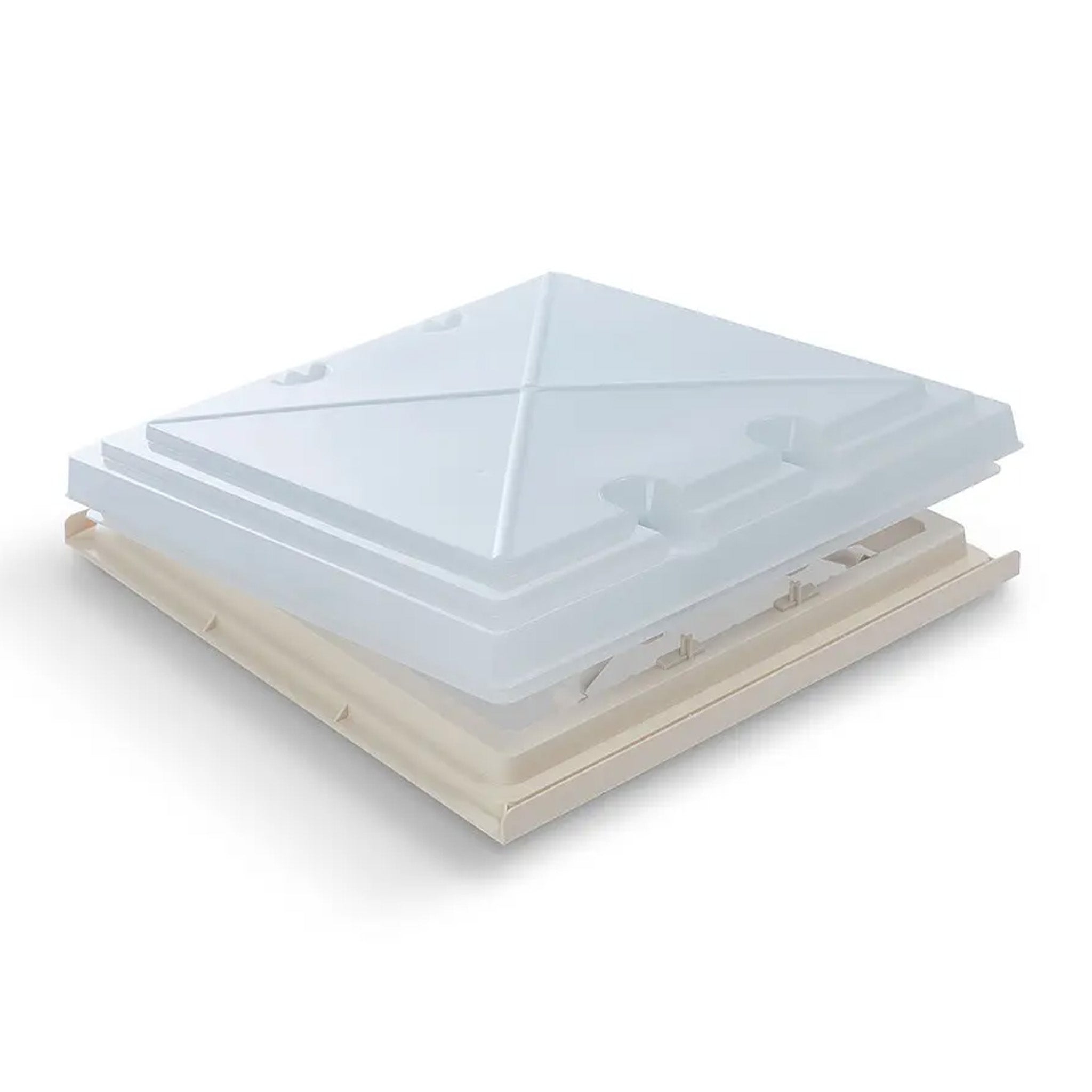 MPK Model 42 400 x 400 rooflight with integrated flyscreen for caravan and motorhome roofs