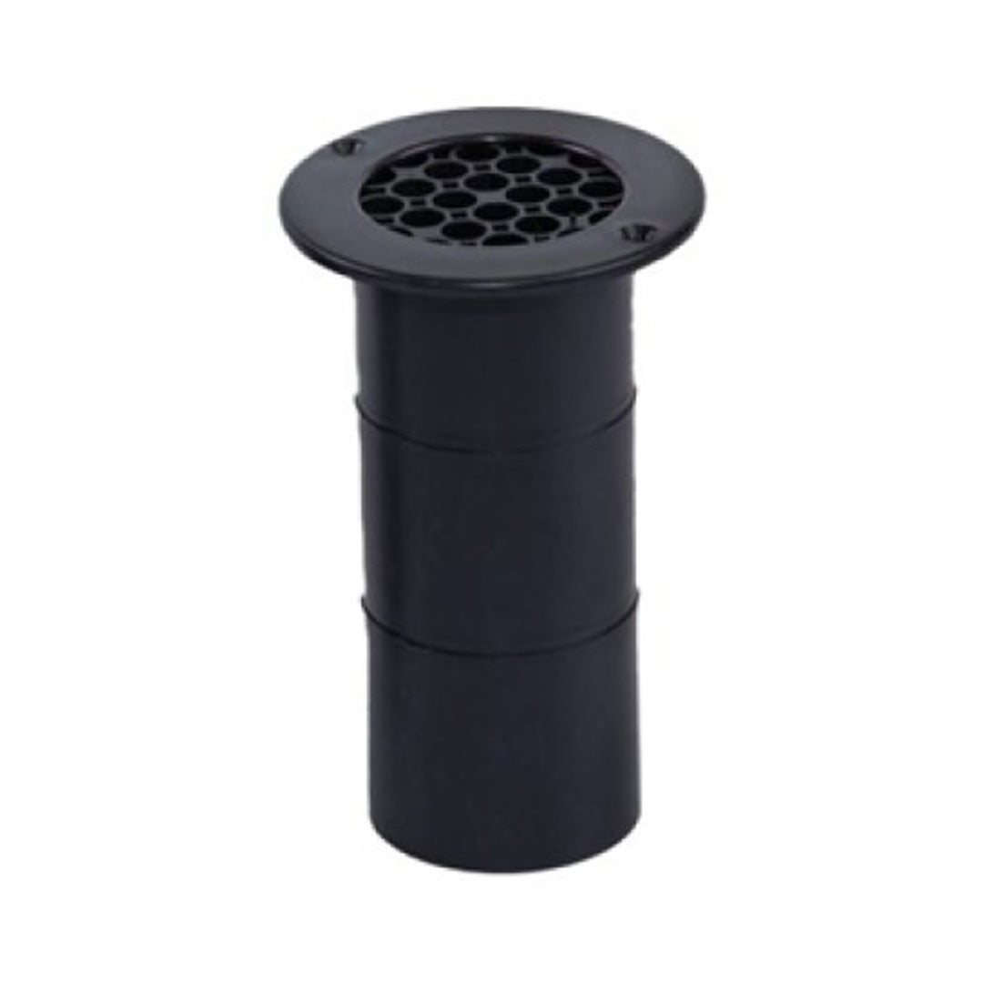 PLS black gas drop vent 75mm x 120mm 870932 for caravan motorhome and campervan floors