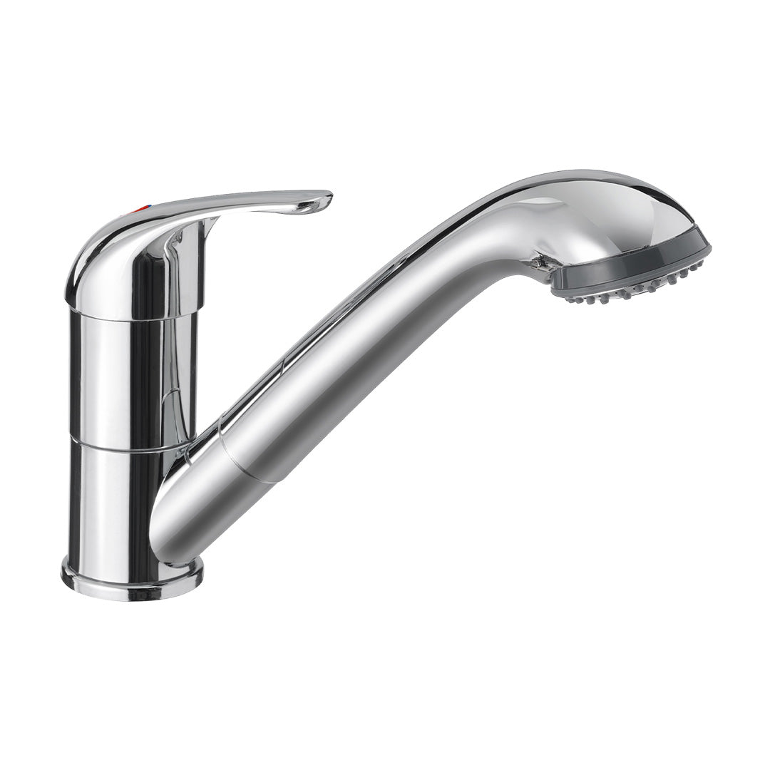 Reich Kama single lever mixer tap with Julia shower head in chrome for caravan or motorhome | Thomas Touring