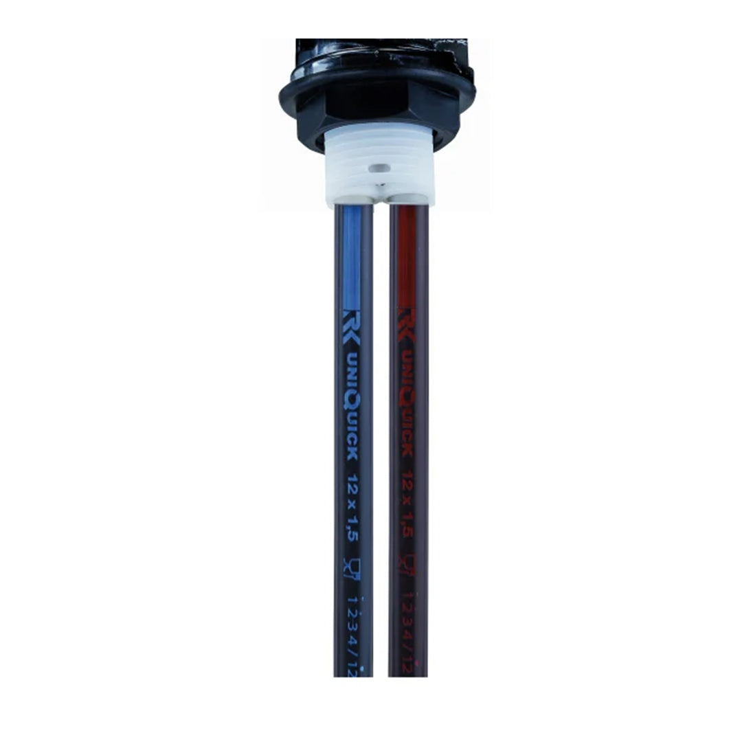 12V Reich Vector S chrome mixer tap with microswitch for caravan or campervan installation