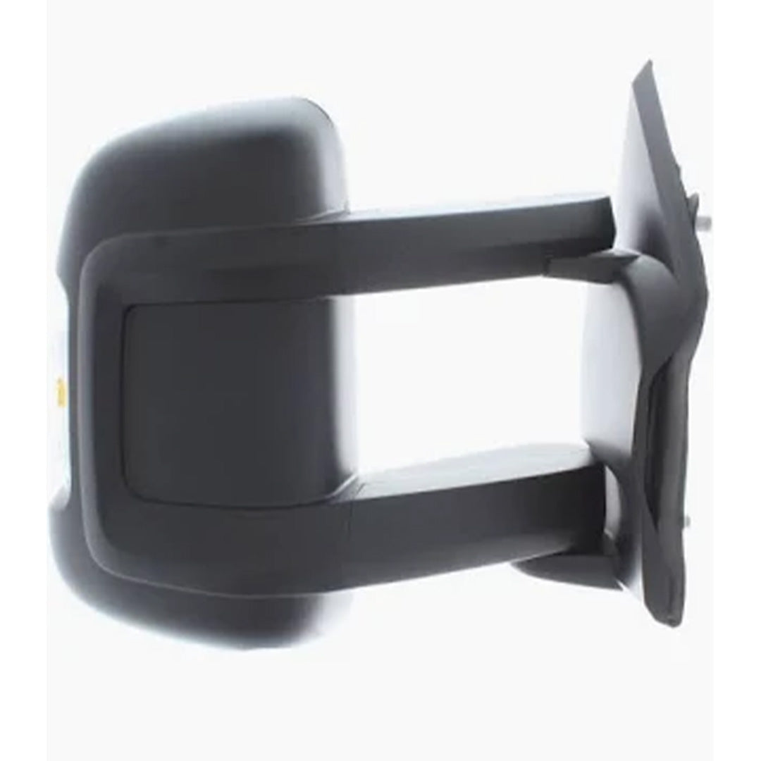 Long arm electric heated door mirror with indicator for Citroën Relay Fiat Ducato and Peugeot Boxer 2006 to 2024