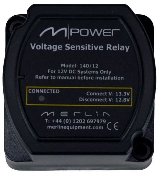 12V Merlin Equipment M Power Voltage Sense 140amp Intelligent Relay