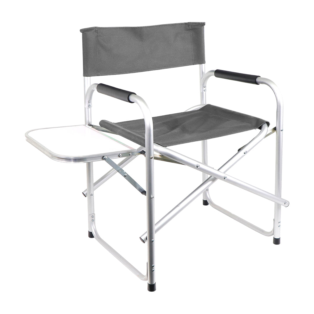 Streetwize folding directors camping chair with side table for sale – ideal for camping and caravanning