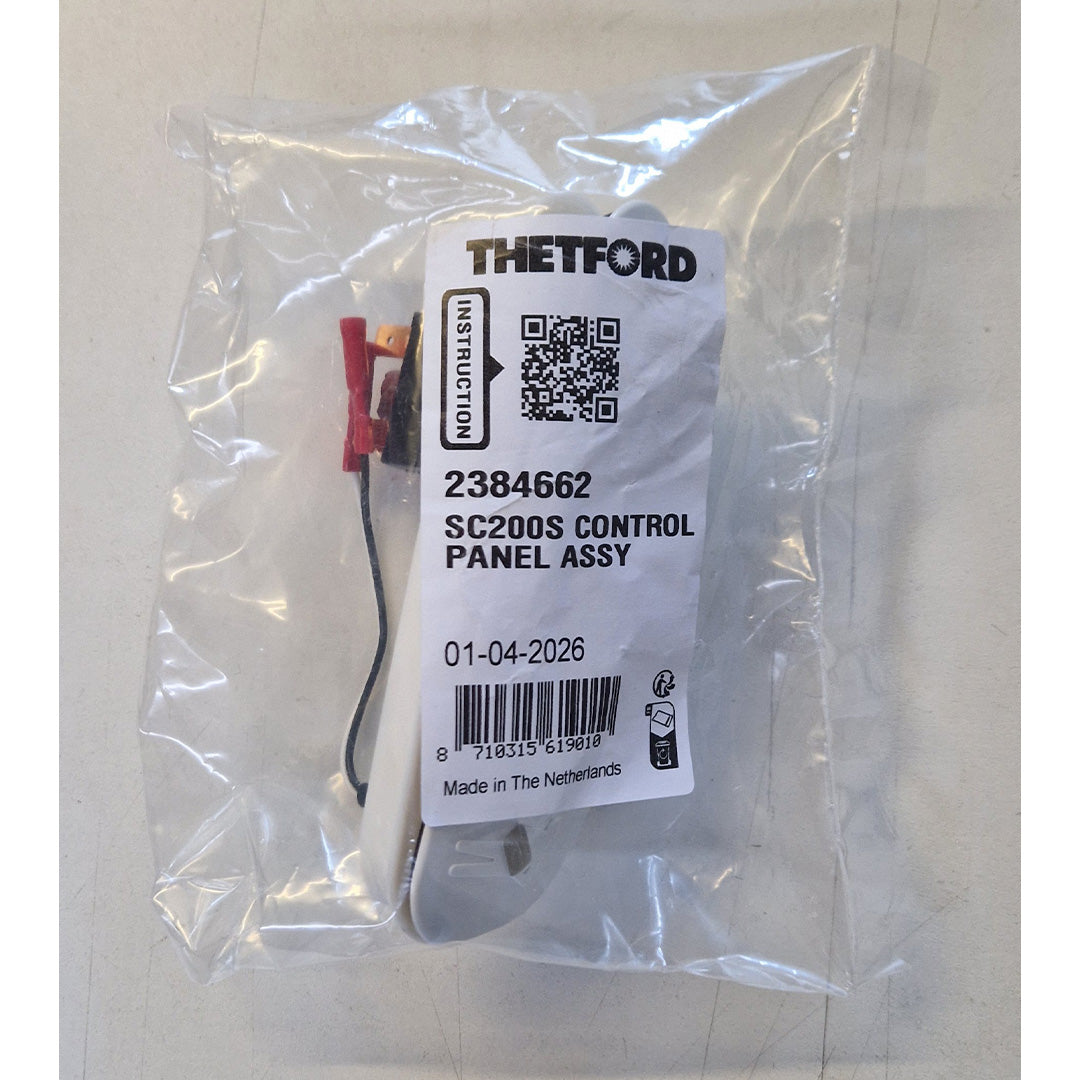 Thetford 2384662 C200S toilet flush control panel replacement cassette toilet spare part