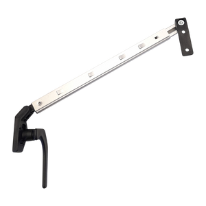 Trigano Caravan Window Stay - Auto Screw Fix 230mm Lever Lock