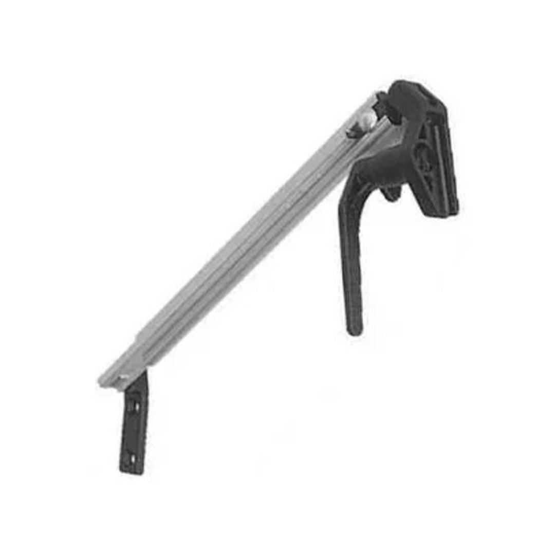 Trigano X807222B 230mm window stay lever lock pair with slide-on Polyfix fittings