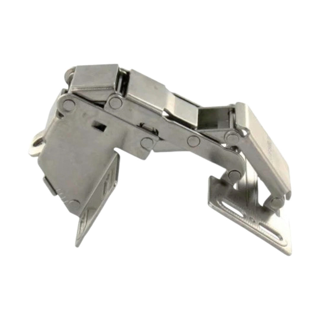 Trigano caravan and motorhome overhead locker hinge X814707 100/66 x 63mm nickel plated