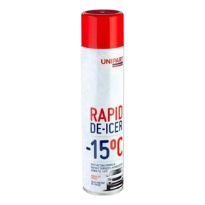 Unipart Rapid De-Icer Spray 600ml for fast windscreen defrosting in winter conditions