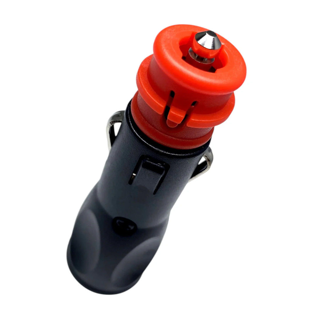 W4 37074 12V cigar lighter plug converts to single pole Hella plug