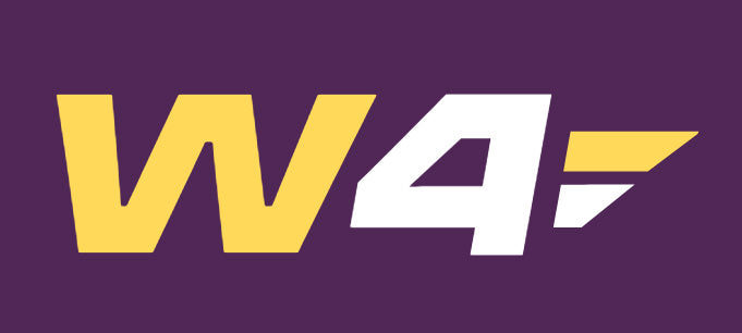 W4 Leisure brand logo - specialist in caravan and motorhome spare parts and accessories.