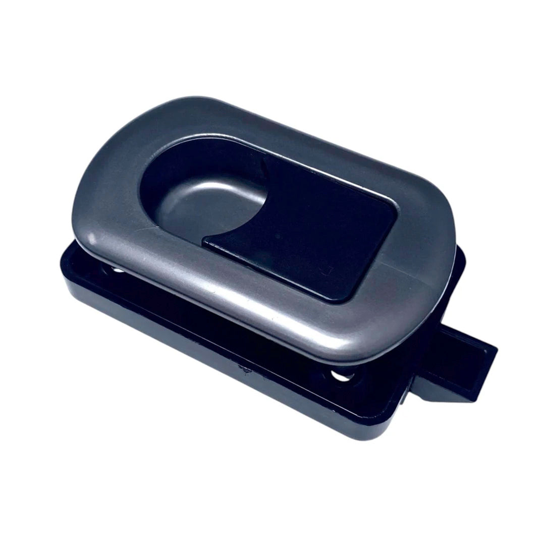 W4 Princess gunmetal and black flush cupboard catch 37863