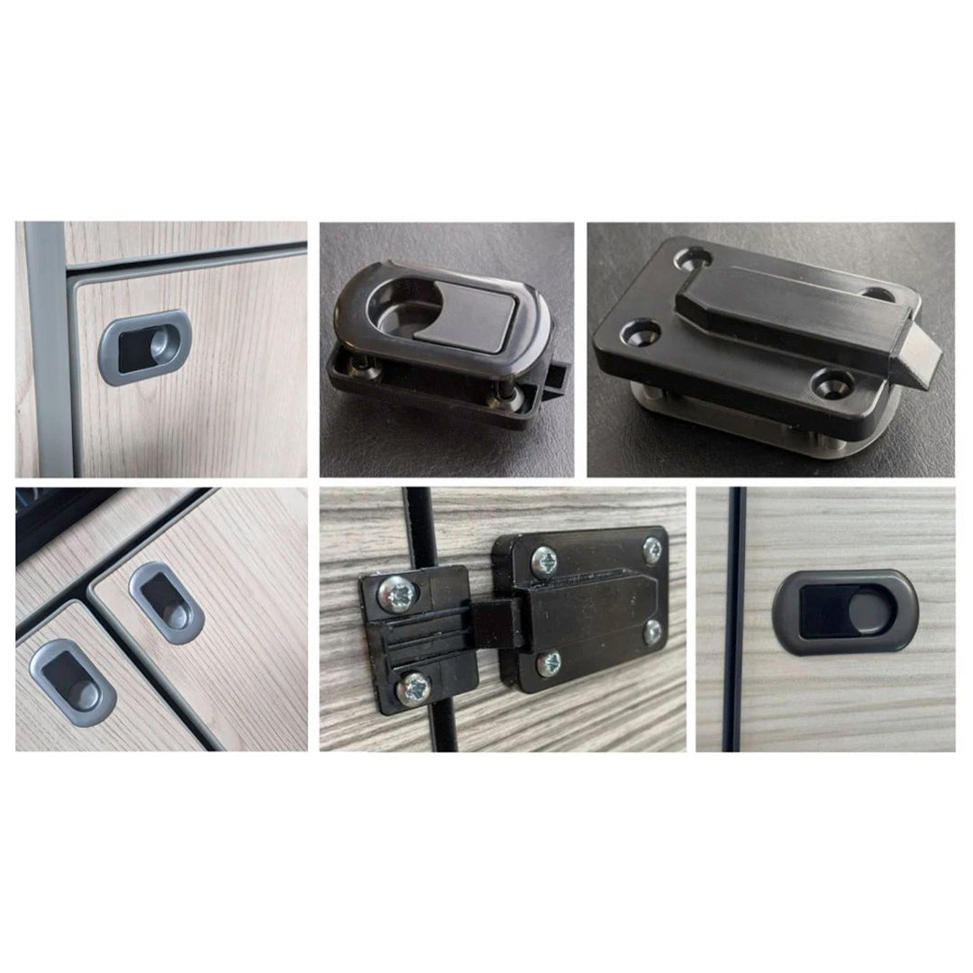 W4 Princess 37863 self-closing cupboard catch for caravan and motorhome furniture