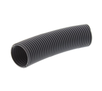 28.5mm Grey Convoluted Waste Pipe