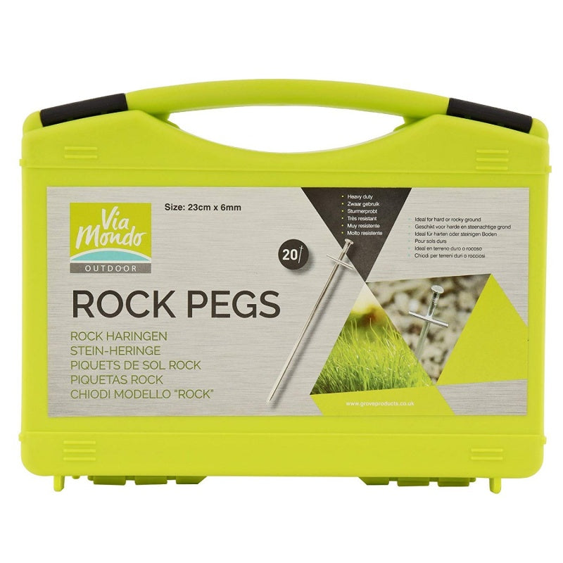 Via Mondo Tent & Awning Rock Pegs