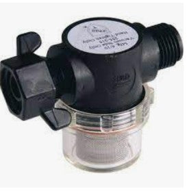 Shop "Shurflo Screw-On Water Strainer - 1/2" Male Threaded Inlet" for sale UK online 