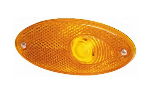 Oval Side Marker Lamp - Amber