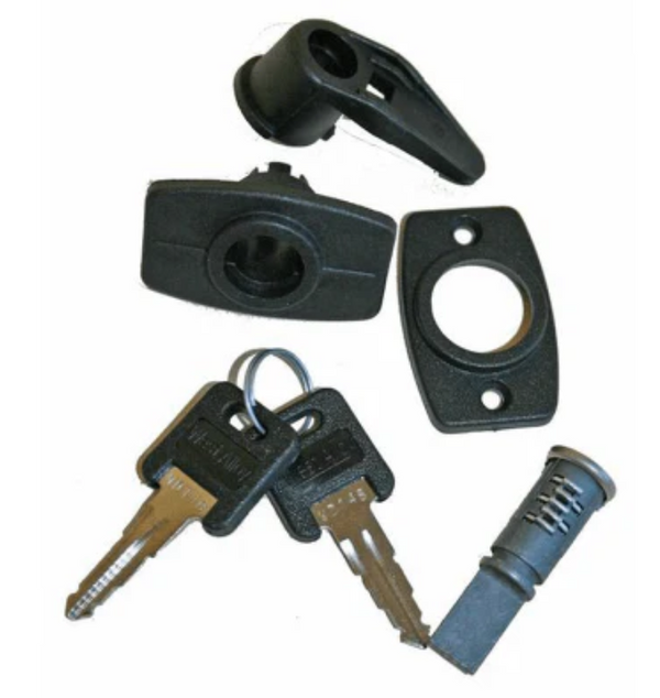 W4 Compartment Lock Assembly 00086 | Thomas Touring