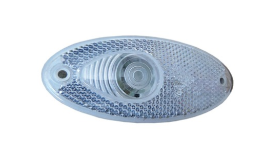 Oval Front Marker Lamp Clear